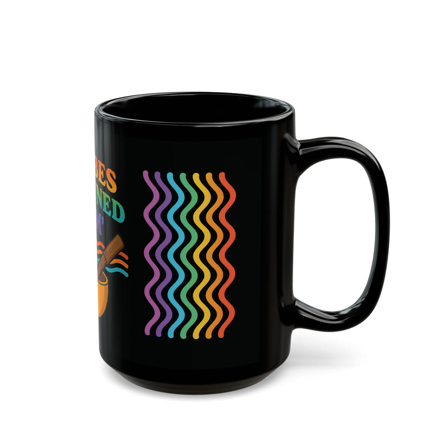 My Vibes Are Tuned to 'Om' Mug — Yoga Meditation Spiritual Coffee Cup