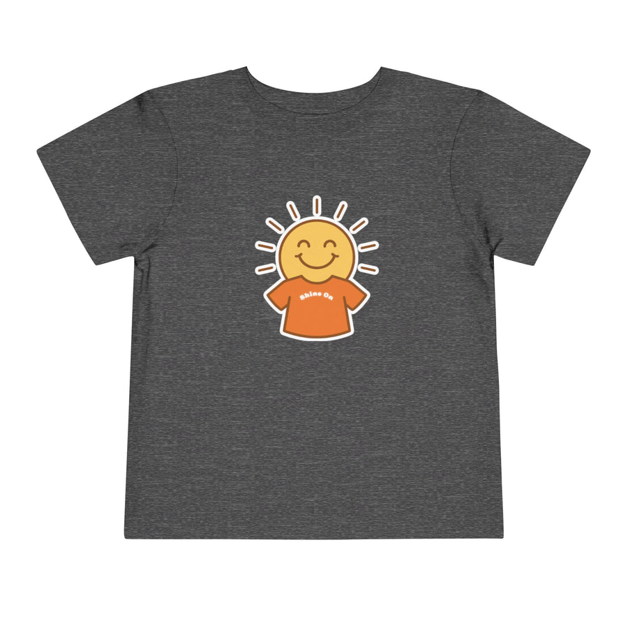 Shine-On Toddler T-Shirt — Happy Sun Smiley Graphic Tee
