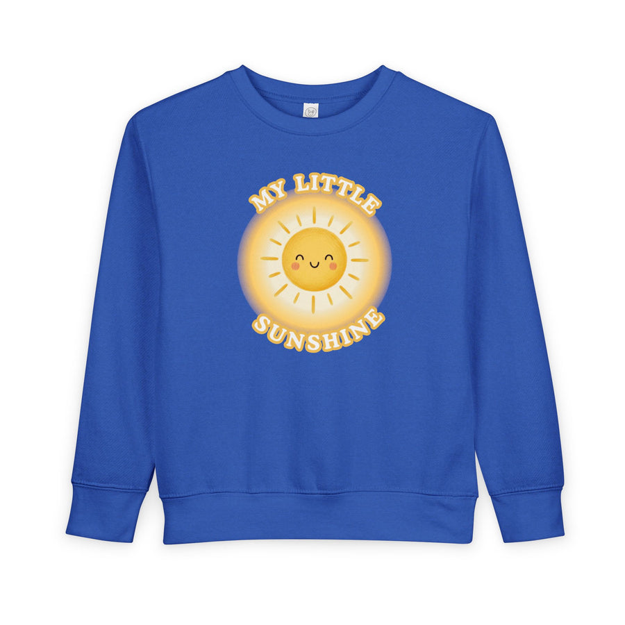 Cute Sun Toddler Sweatshirt - 'My Little Sunshine' Graphic Pullover