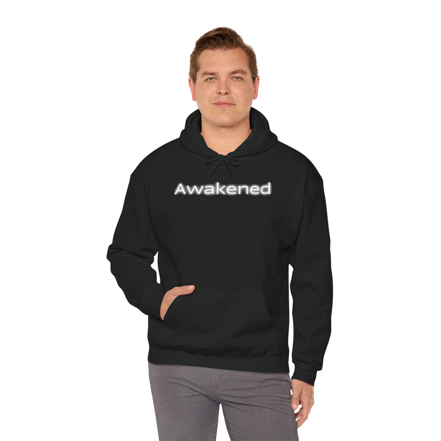 Awakened Unisex Heavy Blend Hoodie, Cozy Sweatshirt, Casual Wear, Spiritual Gift