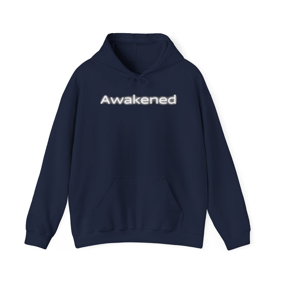 Awakened Unisex Heavy Blend Hoodie, Cozy Sweatshirt, Casual Wear, Spiritual Gift