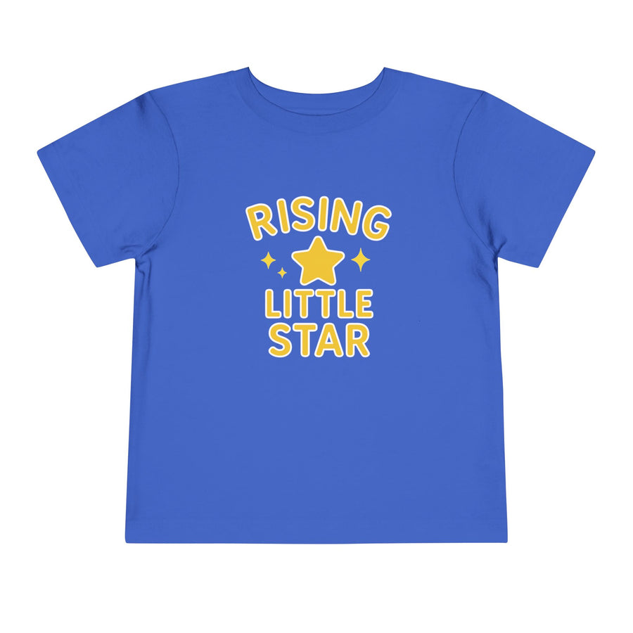 Rising Little Star Toddler T-Shirt – Cute Yellow Star Graphic