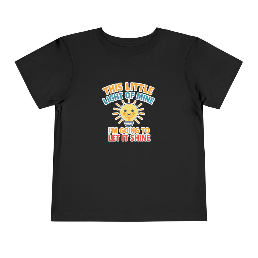 This Little Light of Mine Toddler T-shirt Bright Kids Tee