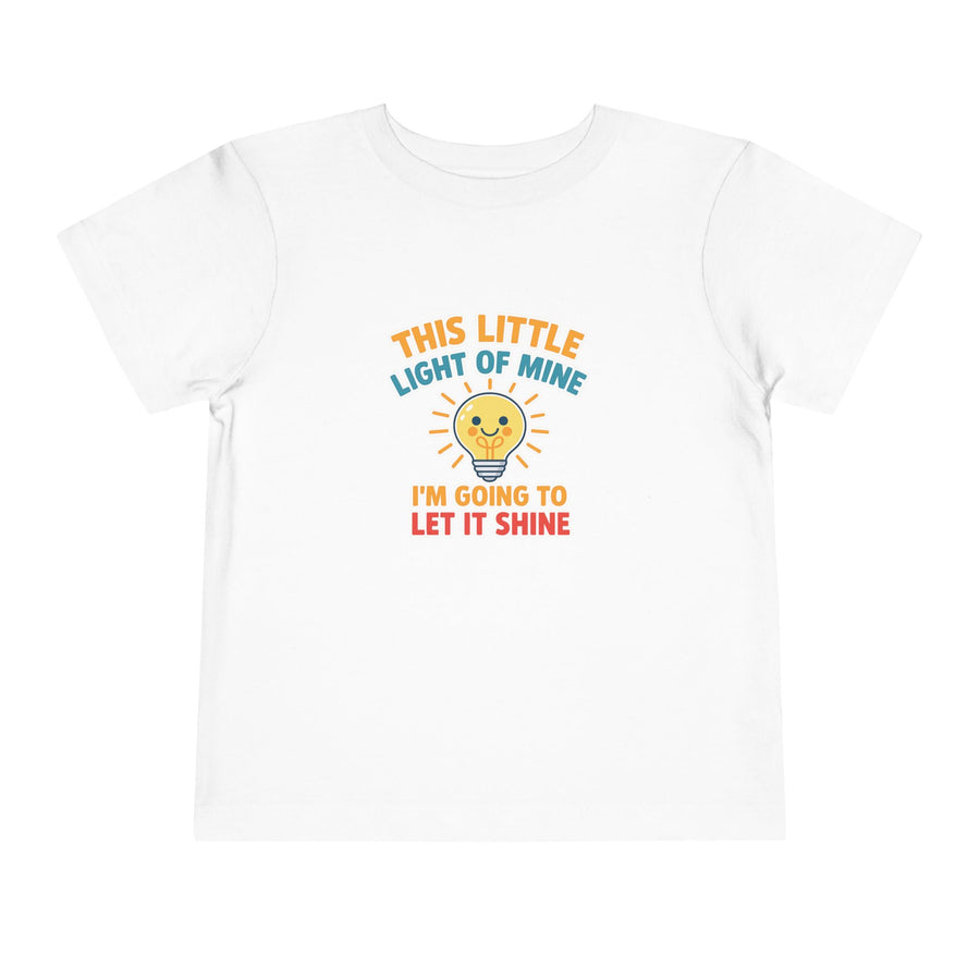 This Little Light of Mine Toddler T-shirt Bright Kids Tee