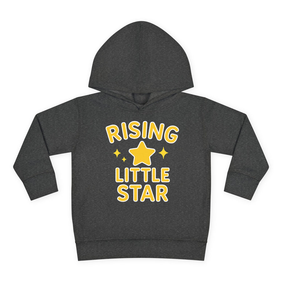 Rising Little Star Toddler Hoodie Yellow Star Pullover for Kids