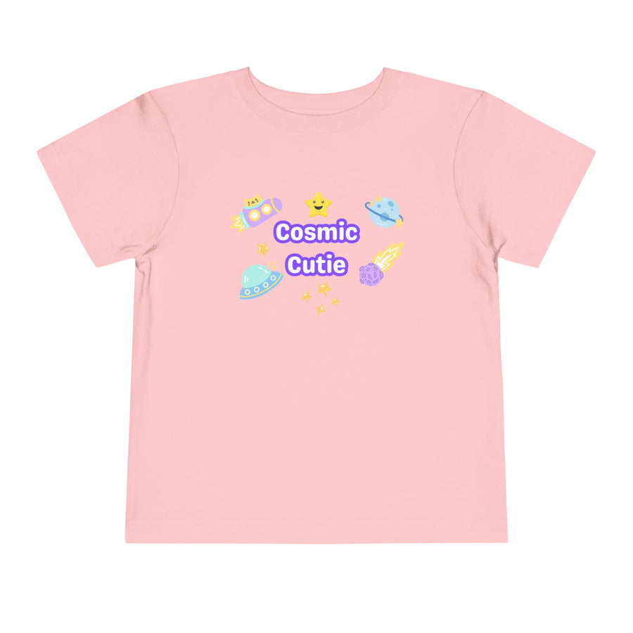 Cosmic Cutie Toddler Tee — Cute Space Graphic Shirt for Kids