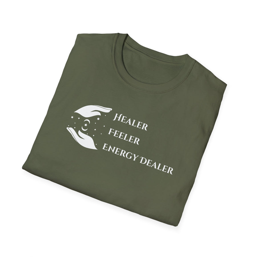 Reiki Master Healer Feeler Energy Dealer T-Shirt