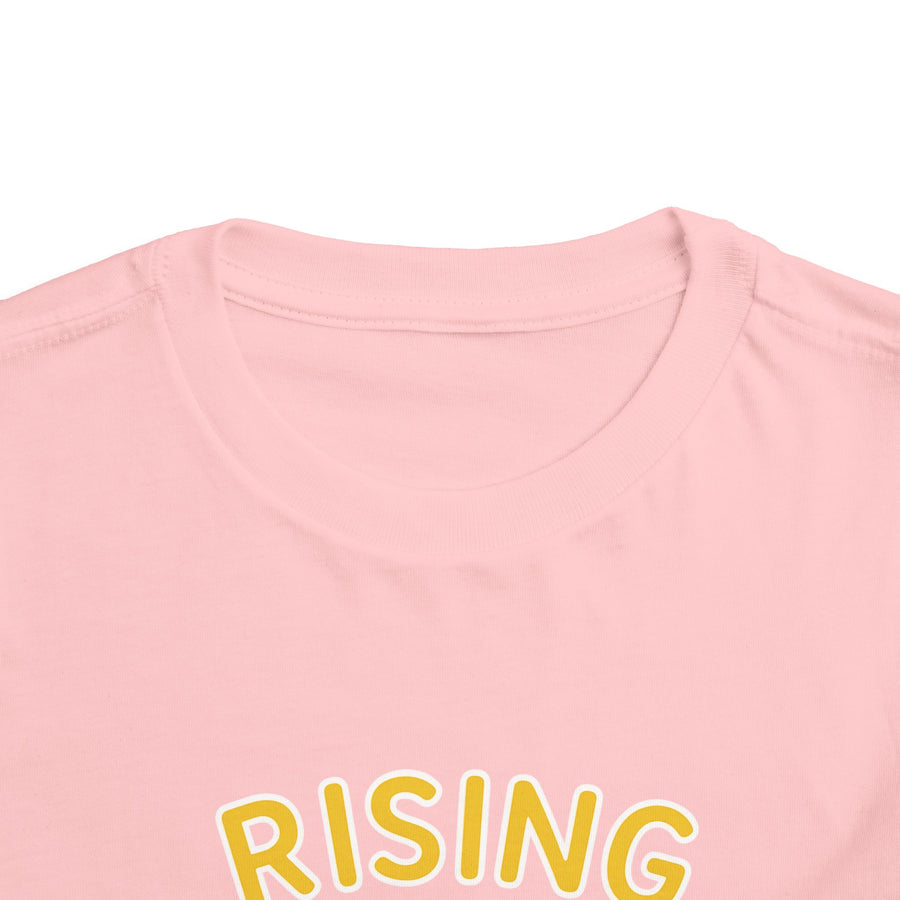 Rising Little Star Toddler T-Shirt – Cute Yellow Star Graphic