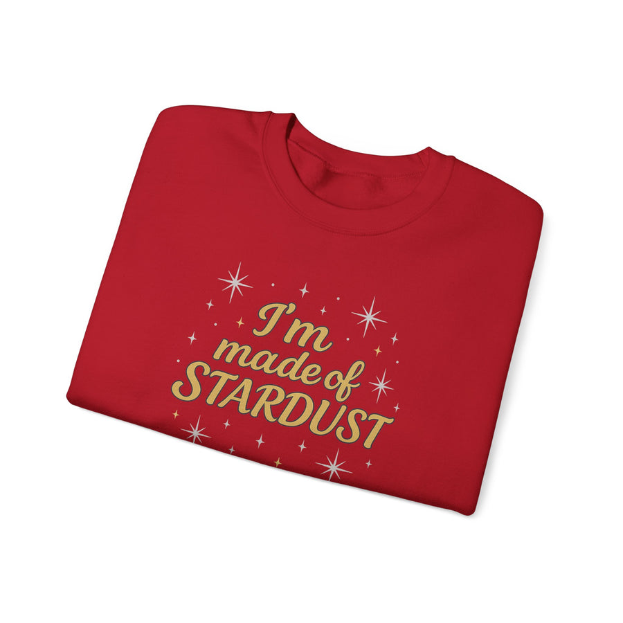 I'm Made of Stardust Crewneck Unisex Sweatshirt Heavy Blend™, Cosmic Gift, Astrology Lover