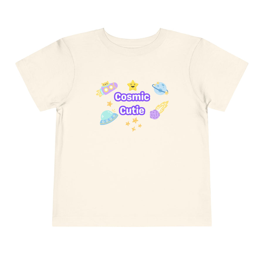Cosmic Cutie Toddler Tee — Cute Space Graphic Shirt for Kids