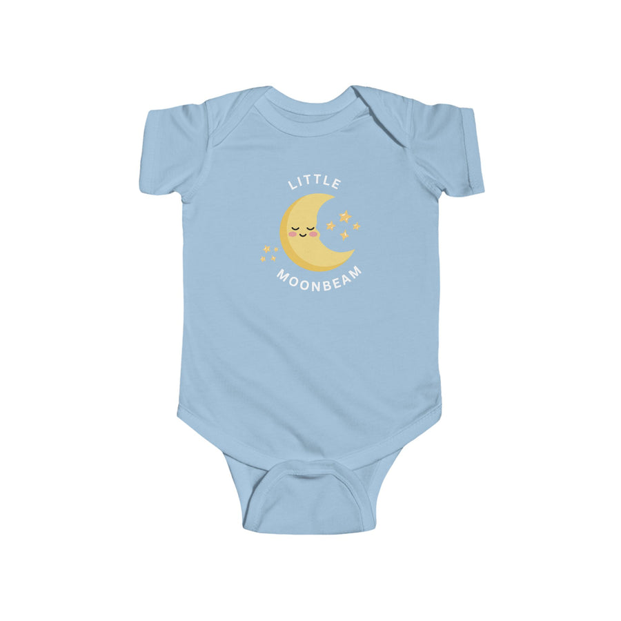 Little Moonbeam Baby Bodysuit Cute Moon & Stars Infant Onesie