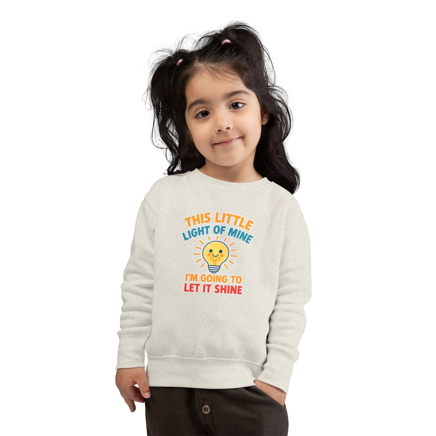 This Little Light of Mine Toddler Sweatshirt Pullover