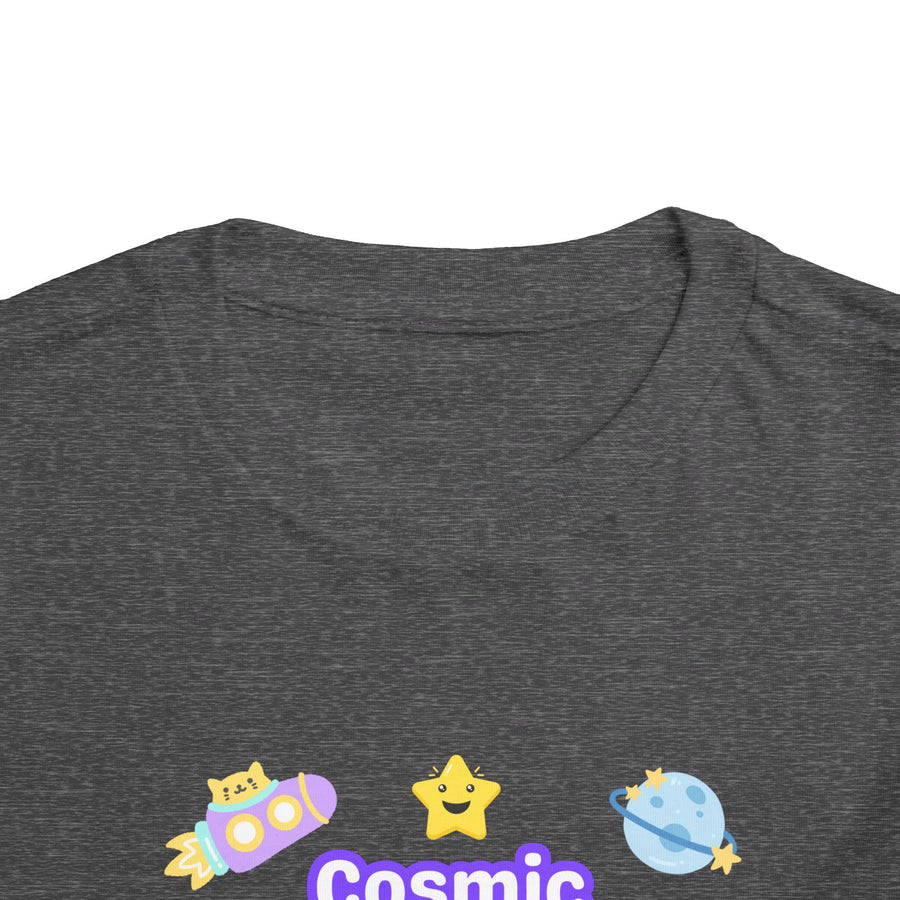 Cosmic Cutie Toddler Tee — Cute Space Graphic Shirt for Kids