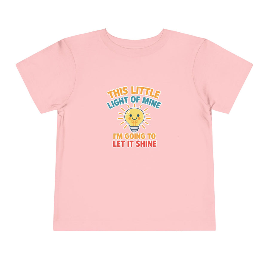 This Little Light of Mine Toddler T-shirt Bright Kids Tee