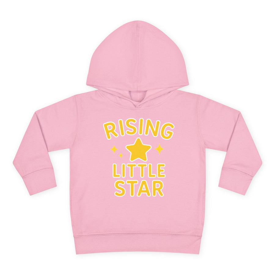 Rising Little Star Toddler Hoodie Yellow Star Pullover for Kids