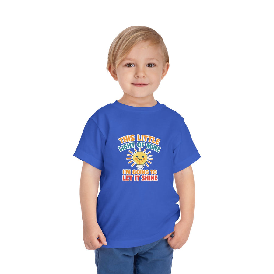 This Little Light of Mine Toddler T-shirt Bright Kids Tee