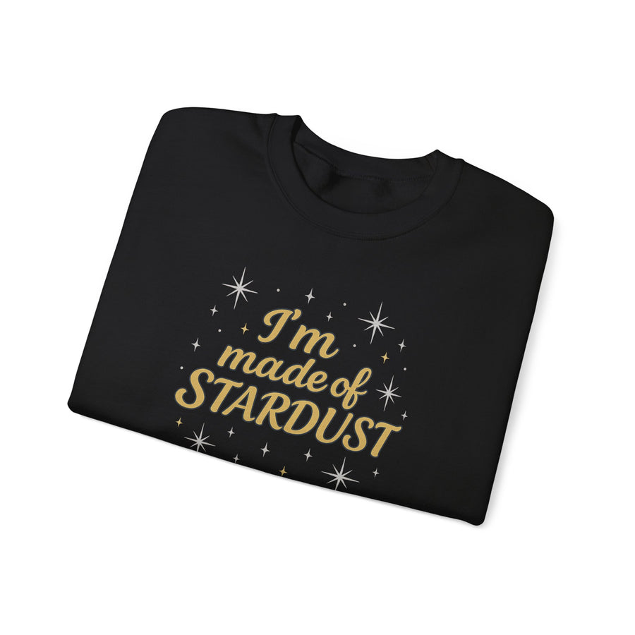 I'm Made of Stardust Crewneck Unisex Sweatshirt Heavy Blend™, Cosmic Gift, Astrology Lover