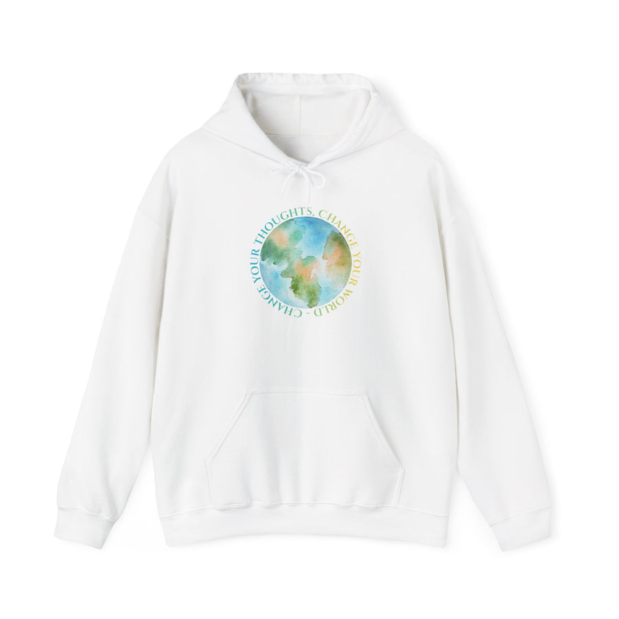 Change Your Thoughts and Change Your World Earthy Vibes Hoodie - Unisex Sweatshirt