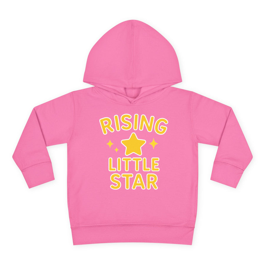 Rising Little Star Toddler Hoodie Yellow Star Pullover for Kids