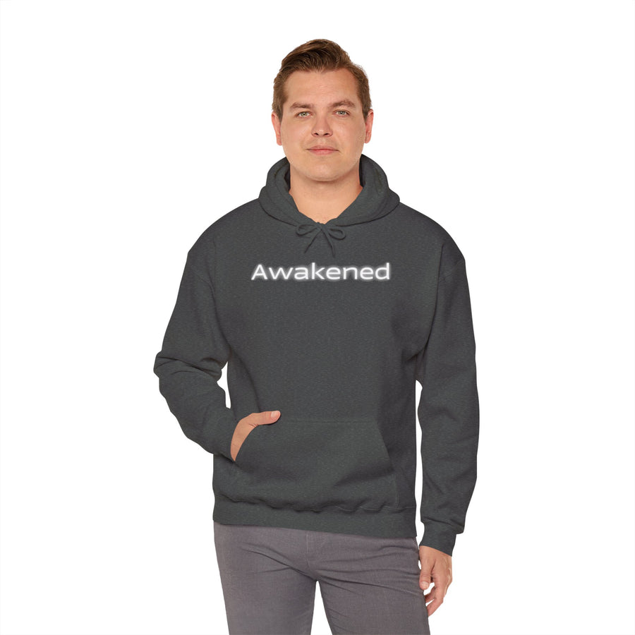 Awakened Unisex Heavy Blend Hoodie, Cozy Sweatshirt, Casual Wear, Spiritual Gift