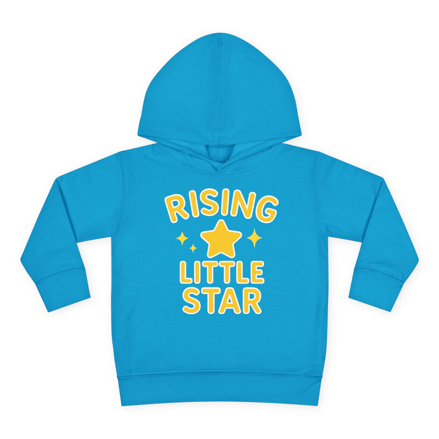 Rising Little Star Toddler Hoodie Yellow Star Pullover for Kids