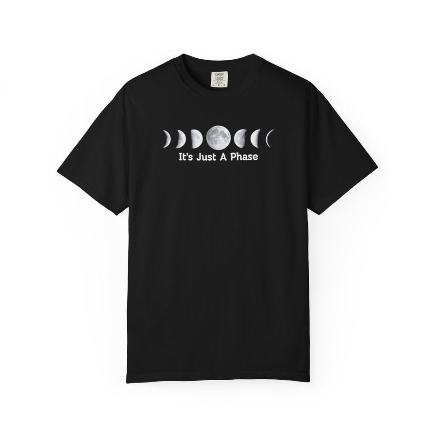 Moon Phases Unisex T-Shirt | Moon Phase Graphic Tee, Casual Wear for Stargazers, Gifts for Astronomy Lovers, Everyday Comfort