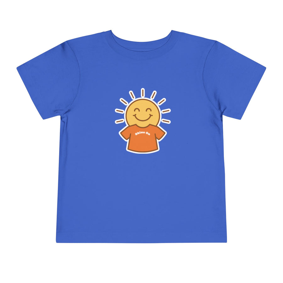 Shine-On Toddler T-Shirt — Happy Sun Smiley Graphic Tee