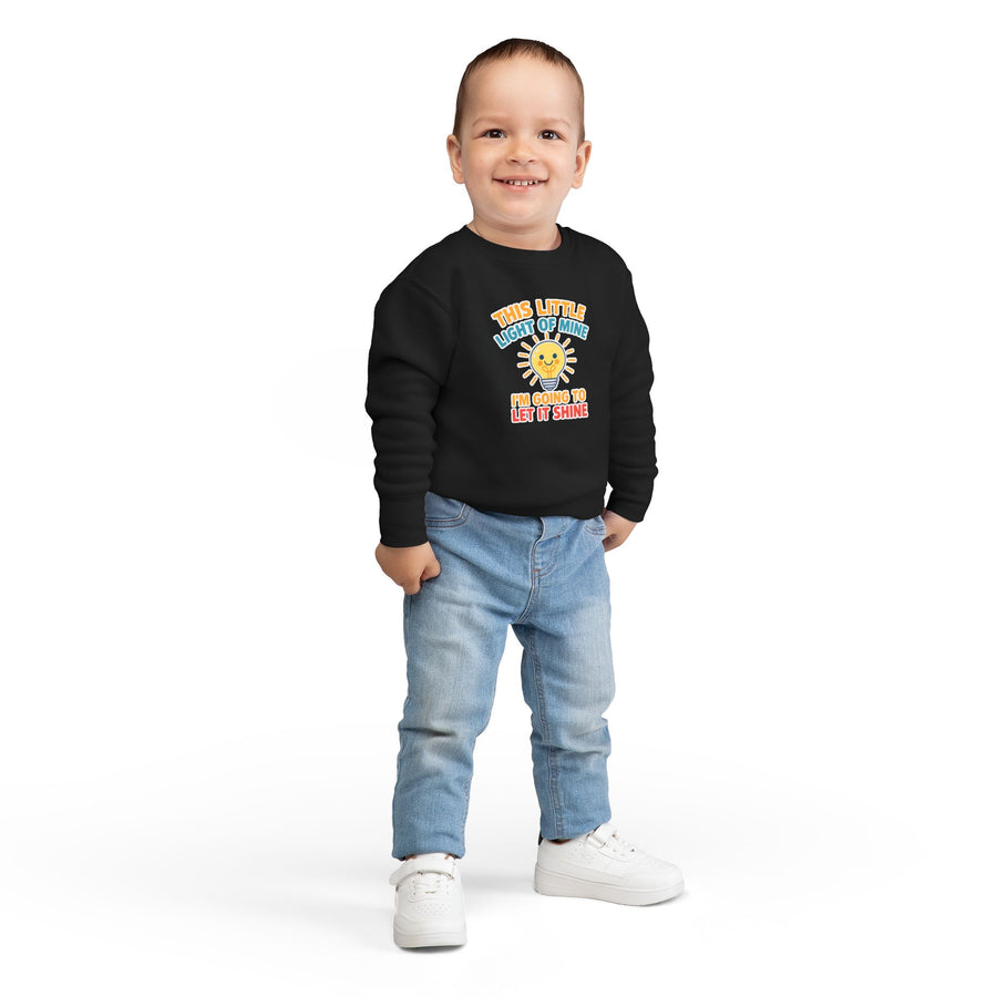 This Little Light of Mine Toddler Sweatshirt Pullover