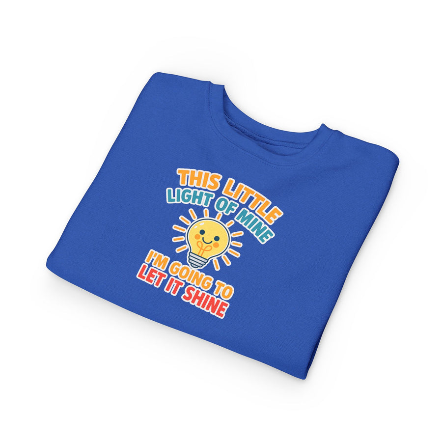 This Little Light of Mine Toddler Sweatshirt Pullover