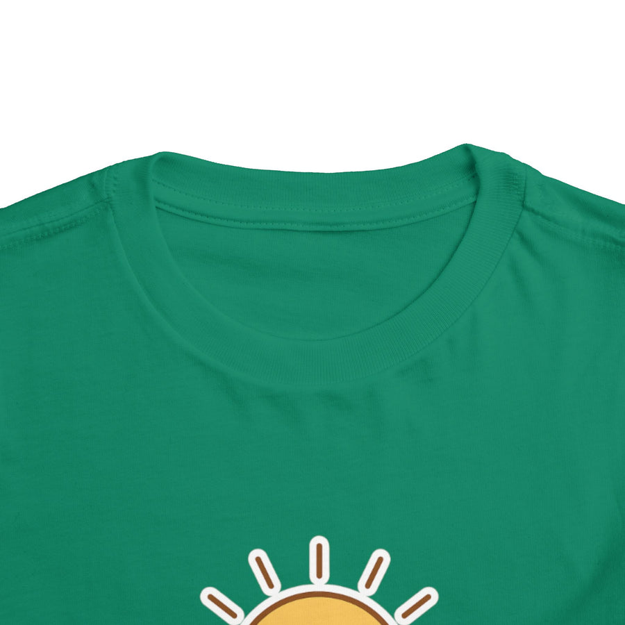 Shine-On Toddler T-Shirt — Happy Sun Smiley Graphic Tee