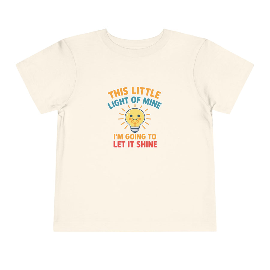 This Little Light of Mine Toddler T-shirt Bright Kids Tee