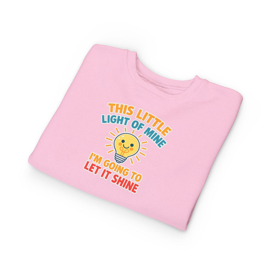 This Little Light of Mine Toddler Sweatshirt Pullover