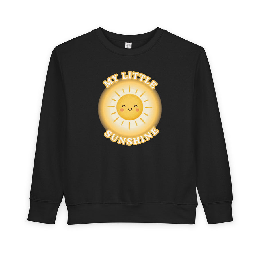 Cute Sun Toddler Sweatshirt - 'My Little Sunshine' Graphic Pullover
