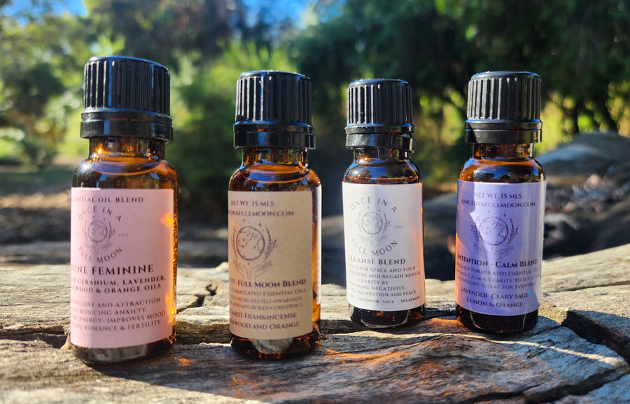 Manifest / Full Moon / Aromatherapy / Therapeutic Grade Active Essential Oil Blend