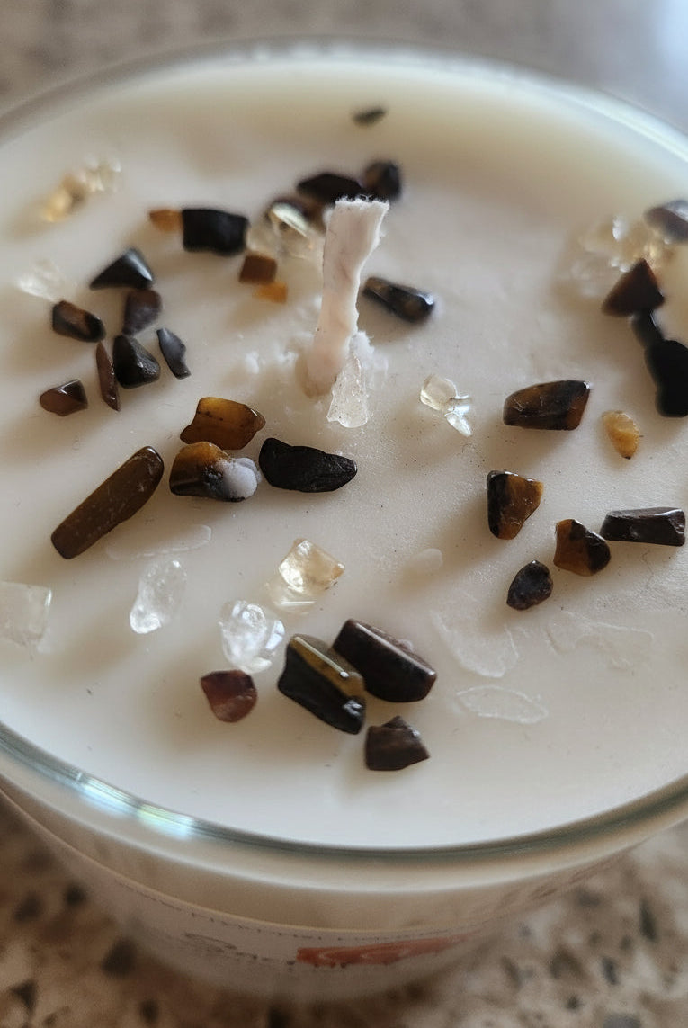 Sacral Chakra - Bergamot,Sandalwood and Orange Soy Wax Candle