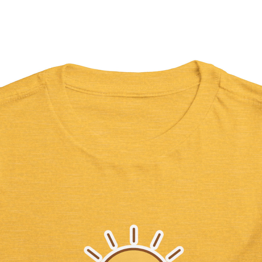 Shine-On Toddler T-Shirt — Happy Sun Smiley Graphic Tee