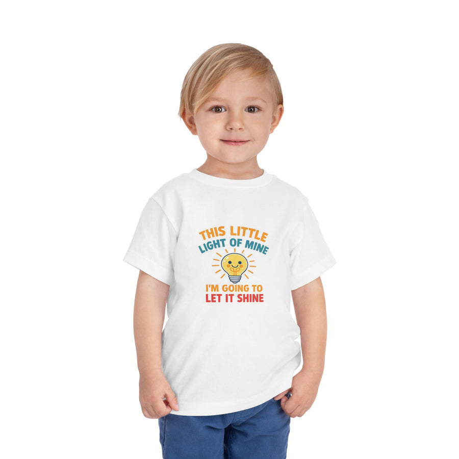 This Little Light of Mine Toddler T-shirt Bright Kids Tee