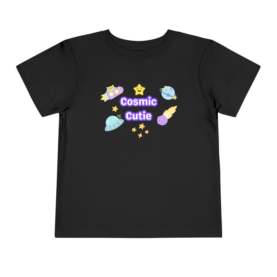Cosmic Cutie Toddler Tee — Cute Space Graphic Shirt for Kids
