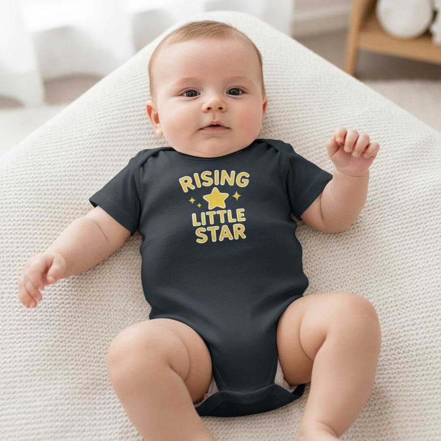Rising Lil Star Onesie Bodysuit - Positivity for Lil Vibe Tribe