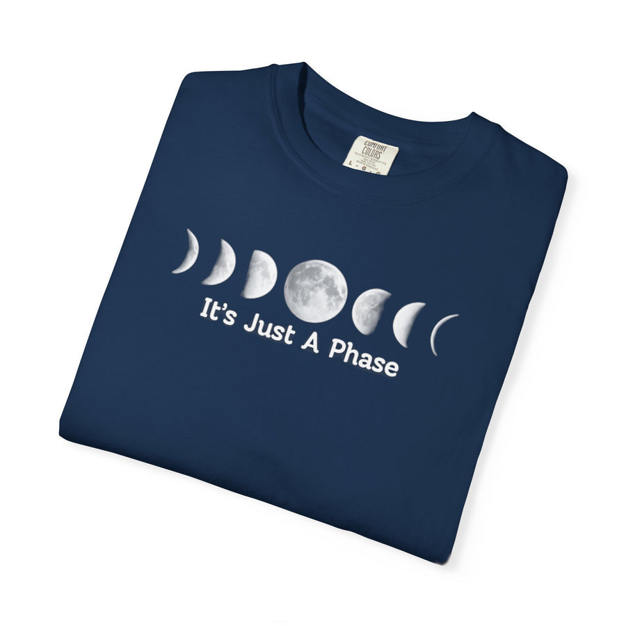 Moon Phases Unisex T-Shirt | Moon Phase Graphic Tee, Casual Wear for Stargazers, Gifts for Astronomy Lovers, Everyday Comfort