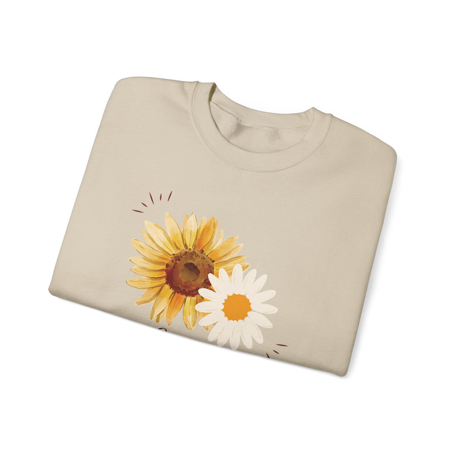 Sunflower 'Be Happy' Crewneck Sweatshirt