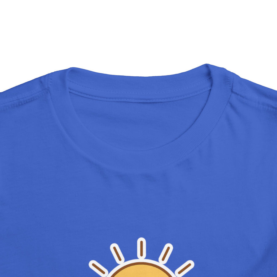 Shine-On Toddler T-Shirt — Happy Sun Smiley Graphic Tee