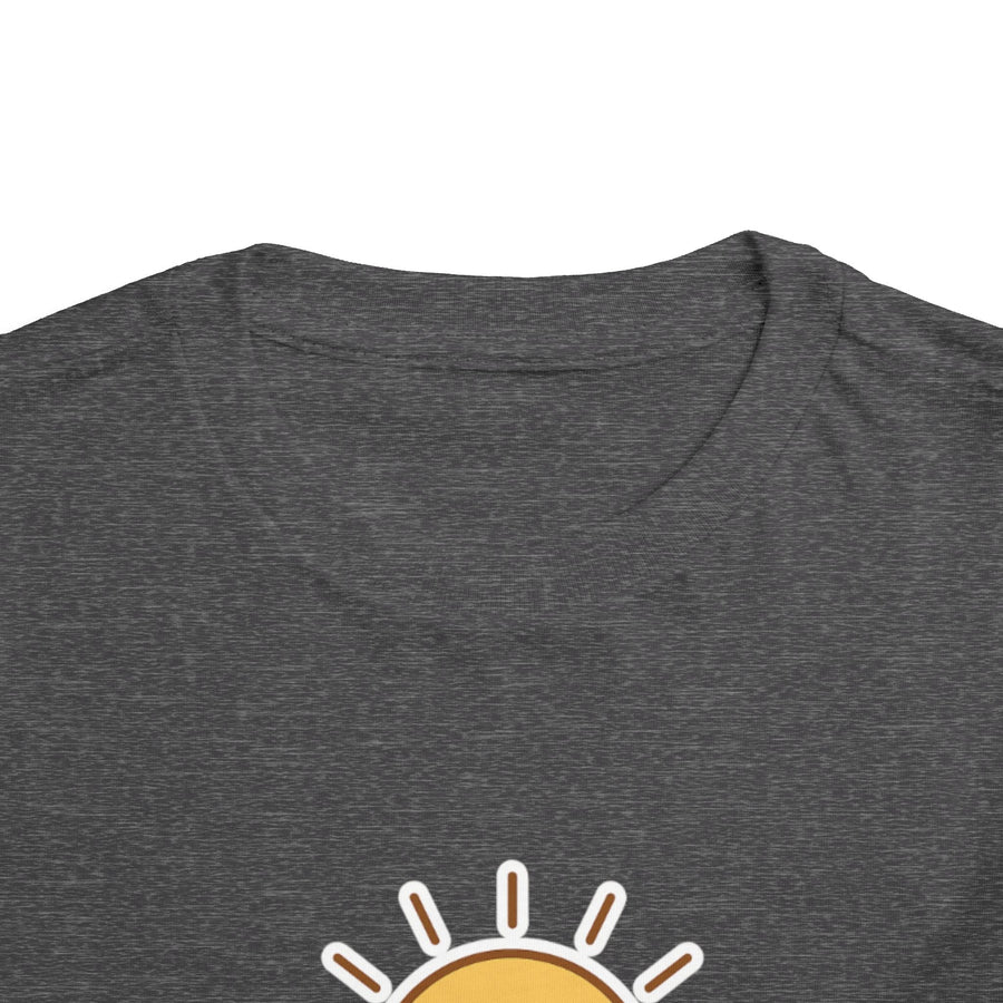 Shine-On Toddler T-Shirt — Happy Sun Smiley Graphic Tee