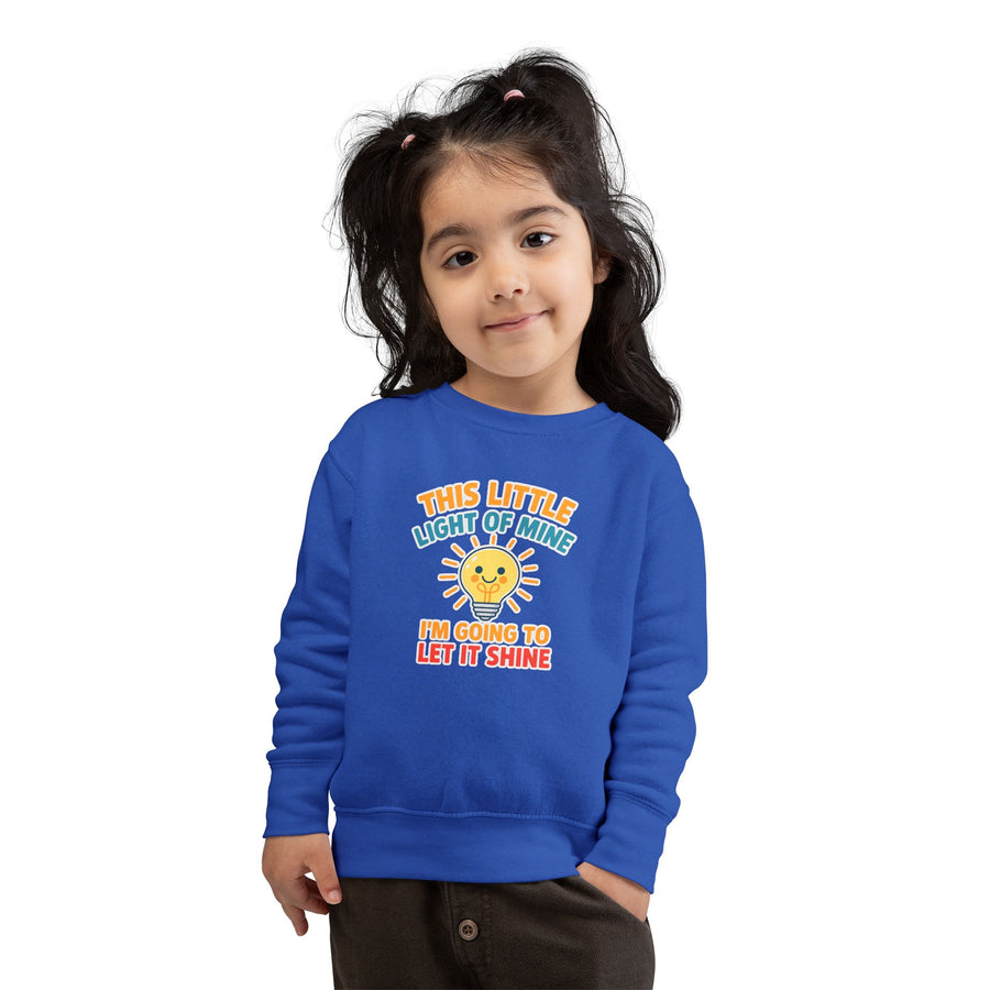 This Little Light of Mine Toddler Sweatshirt Pullover