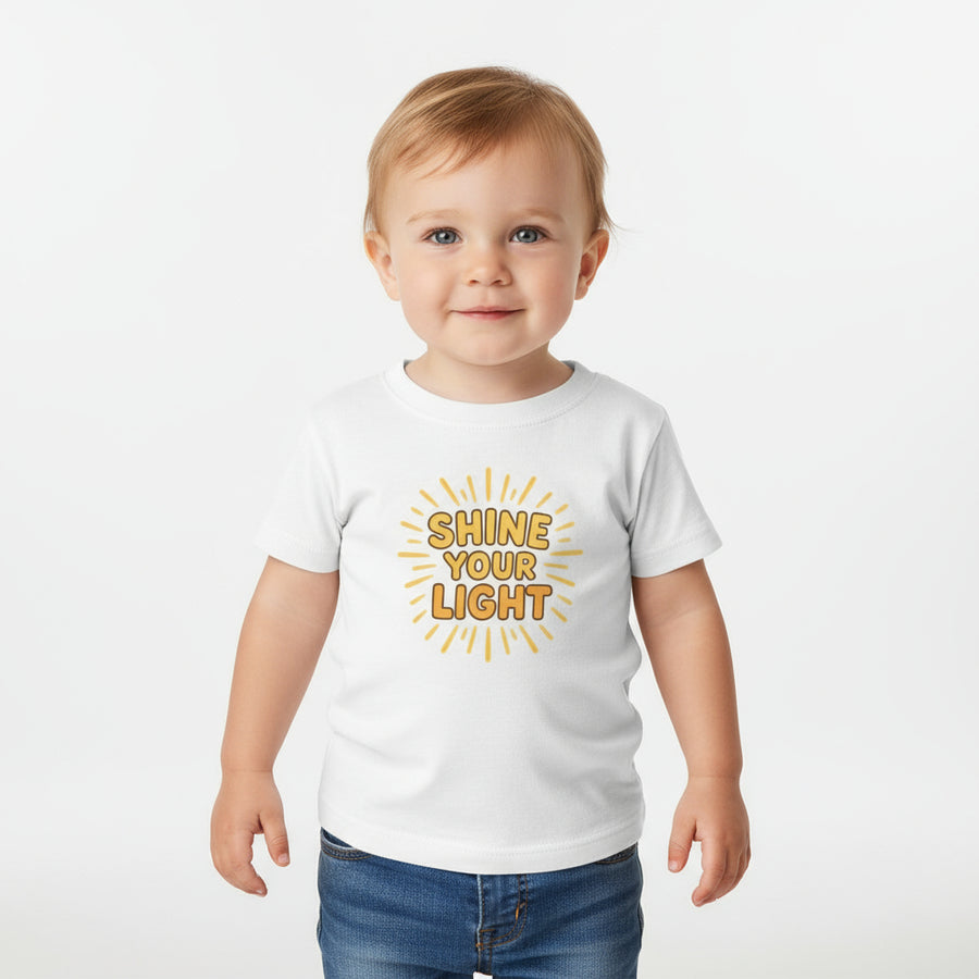 Shine Your Light Infant Sunshine Graphic Baby Shirt