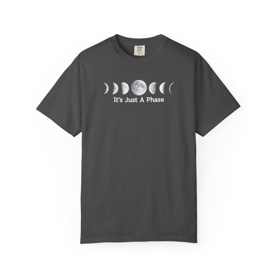 Moon Phases Unisex T-Shirt | Moon Phase Graphic Tee, Casual Wear for Stargazers, Gifts for Astronomy Lovers, Everyday Comfort