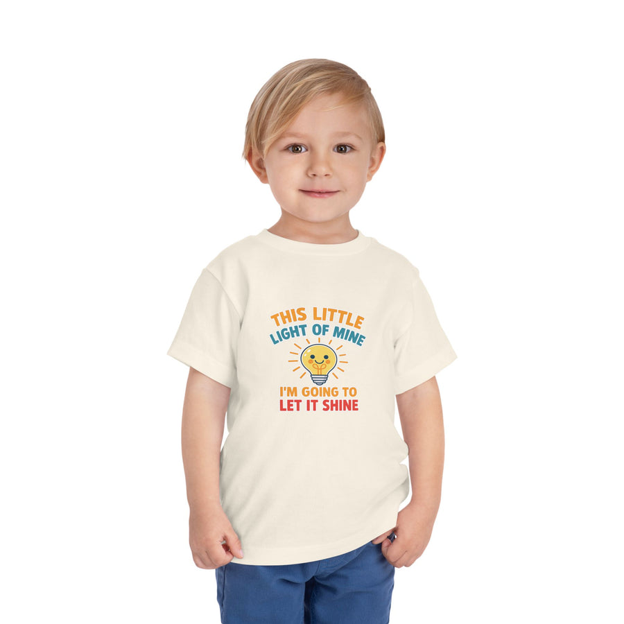This Little Light of Mine Toddler T-shirt Bright Kids Tee