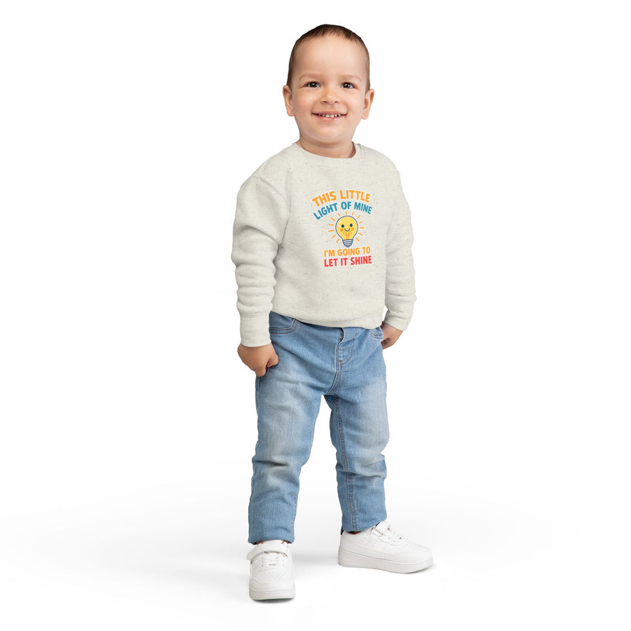 This Little Light of Mine Toddler Sweatshirt Pullover