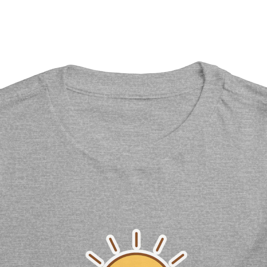 Shine-On Toddler T-Shirt — Happy Sun Smiley Graphic Tee