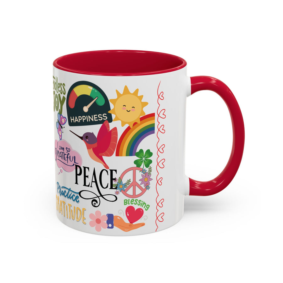 Grateful & Joy Inspirational Coffee Mug (11oz/15oz)